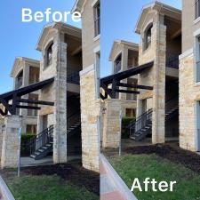 Apartment complex softwashing in southlake tx 4